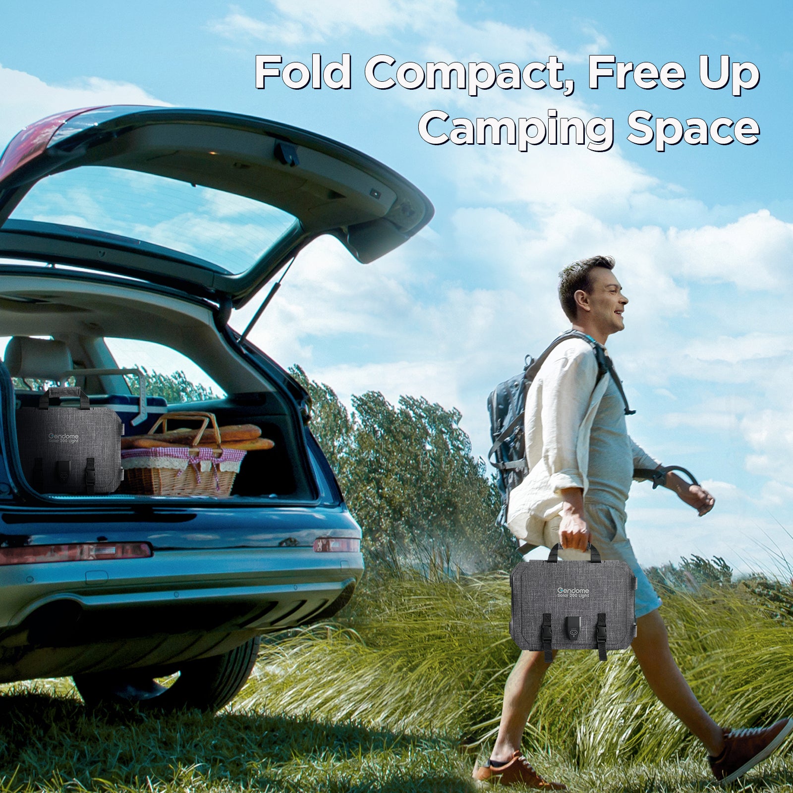 200W Portable Solar Panel